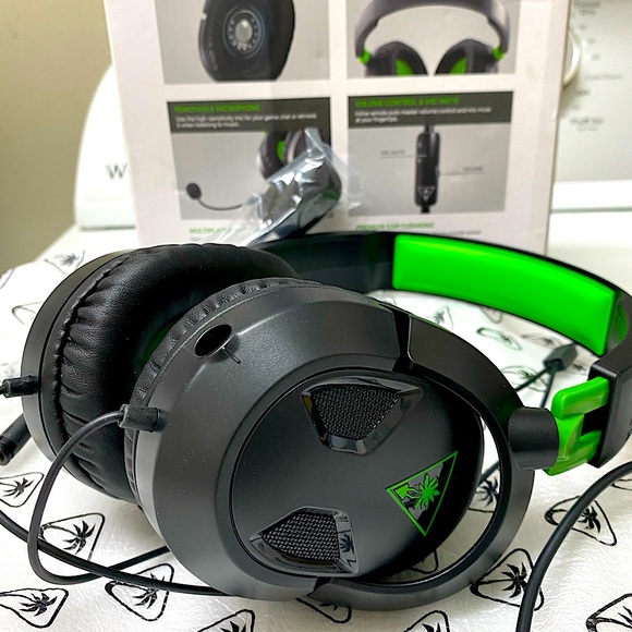 Xbox One Recon 70 Mic Not Working Ps4 Wired Headphones Turtle